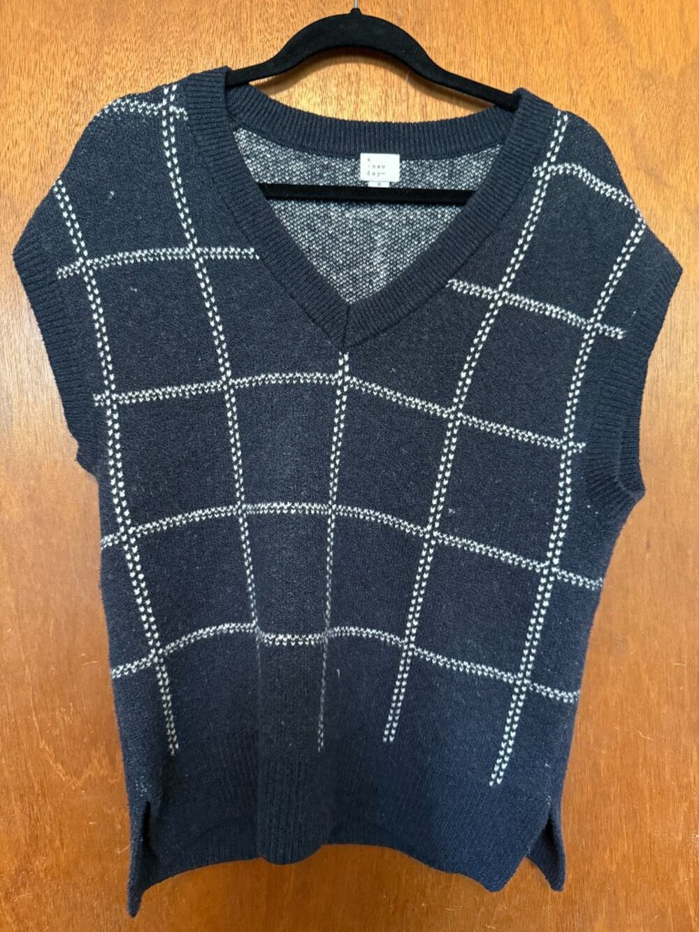 A New Day Navy Blue Sweater Vest